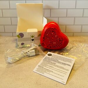 ❤️ Scentsy Red Heart Mini Fan Diffuser